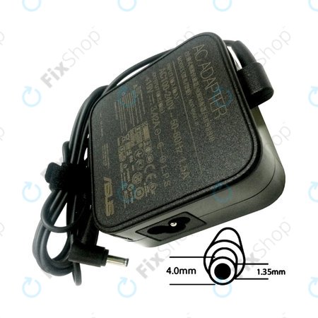 Charging adapter for Asus, B0A001-00046500, 65W, 19V, Genuine Service Pack