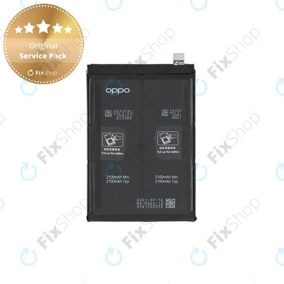 Oppo Reno 6 5G CPH2251 - Battery BLP863 4300mAh - 4907758 Genuine Service Pack