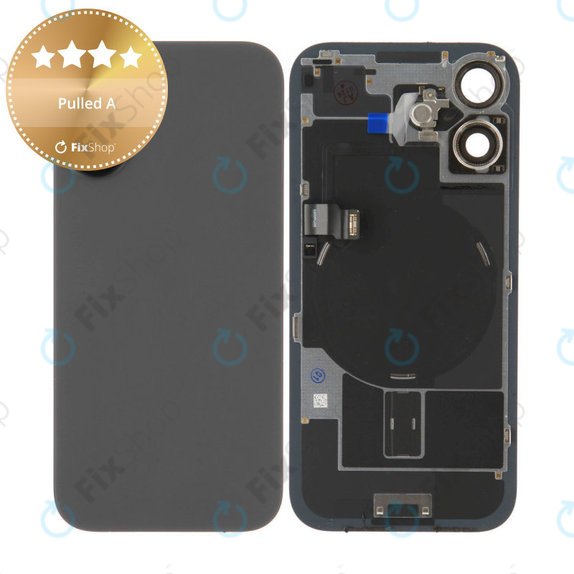 Rear Housing Glass for iPhone 17, Black, Pulled A