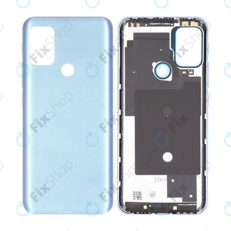 Motorola Moto G20 XT2128 - Battery Cover (Breeze Blue) - 5S58C18540 Genuine Service Pack