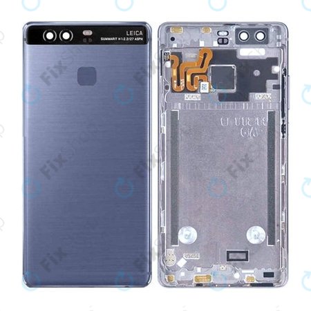 Huawei P9 - Battery Cover + Fingerprint Sensor (Blue) - 02351AXY, 02351AXY