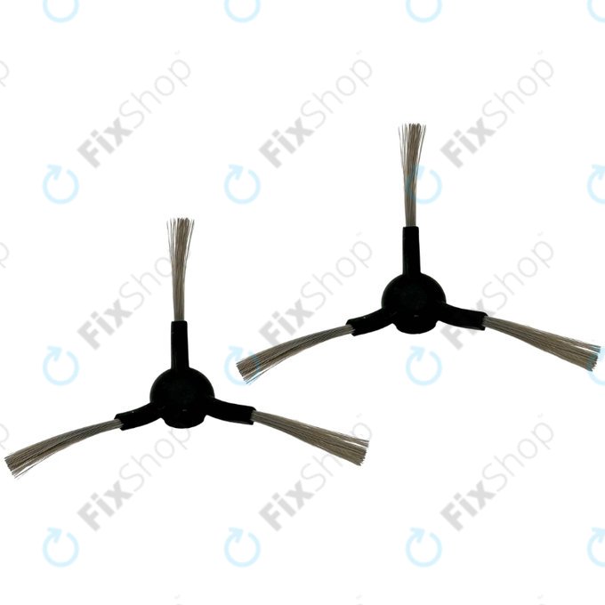 Side Brush, 2pcs, Black for Xiaomi Dreame S10, S10 Pro, Dreame Bot L10 Ultra, L10s Pro Ultra, Mi Robot Vacuum X10+