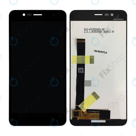 Asus Zenfone 3 Max ZC520TL - LCD Display + Touch Screen + Frame (Black) - 90AX0086-R20010