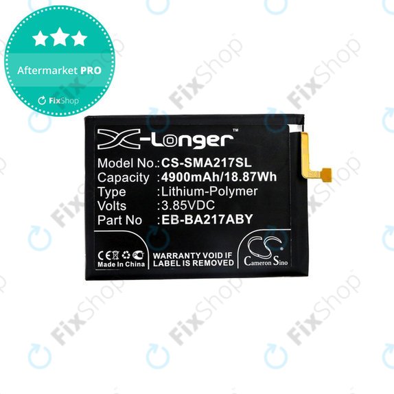 Samsung Galaxy A04s, A12, A13, A13 5G, A21s, M12 - Battery EB-BA217ABY 4900mAh HQ