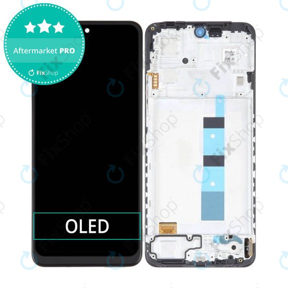 Xiaomi Redmi Note 12 - LCD Display + Touch Screen + Frame (Black) OLED