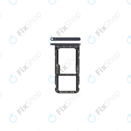 Huawei P20 Lite - SIM + SD Tray (Midnight Black) - 51661HKK Genuine Service Pack