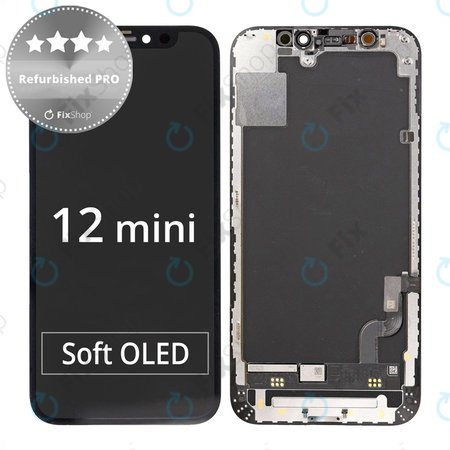 Apple iPhone 12 Mini - LCD Display + Touch Screen + Frame Refurbished PRO