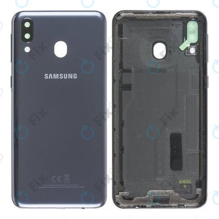 Samsung Galaxy M20 M205F - Battery Cover (Charcoal Black) - GH82-18932A Genuine Service Pack