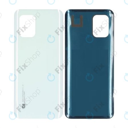 Xiaomi Mi 10 Lite - Battery Cover (Dream White) - 55050000601Q Genuine Service Pack