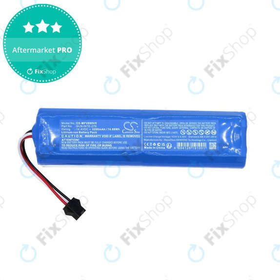 Battery for Mamibot ExVac 890, 5200mAh, Li-Ion, 14.4V, SUN-INTE-279, HQ