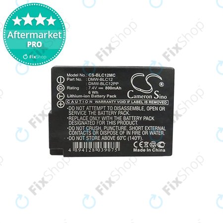 Panasonic Lumix DMC-FZ200, FZ1000, FZ2000, G5, G6, G7, G81, GH2