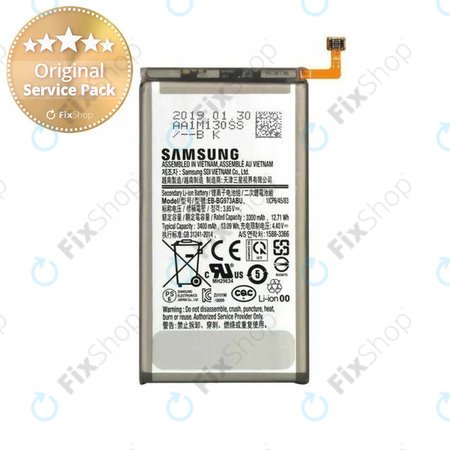 Samsung Galaxy S10 G973F - Battery EB-BG973ABU 3400mAh - GH82-18826A Genuine Service Pack