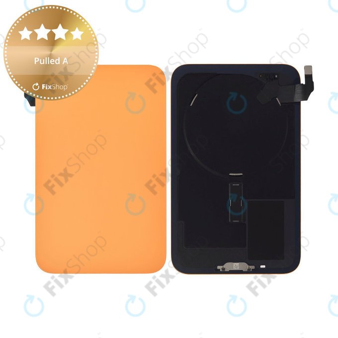 Rear Housing Glass for iPhone 17 Pro, Orange, Pulled A