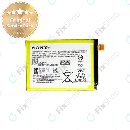 Sony Xperia Z5 Premium E6853, Dual E6883 - Battery LIS1605ERPC 3430mAh - 1296-2635 Genuine Service Pack