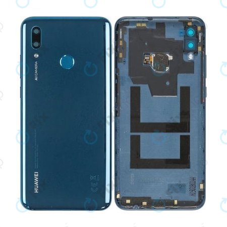 Huawei P Smart (2019) - Battery Cover + Fingerprint Sensor (Sapphire Blue) - 02352LUW Genuine Service Pack