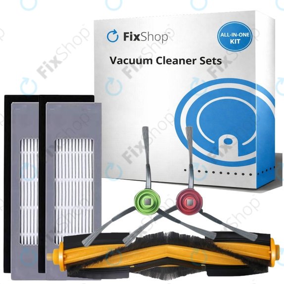 Replacement set for Yeedi Vac 2 Pro (1x Main brush, 2x Filter, 2x Side brush)