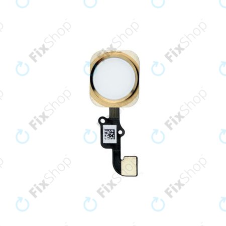 Apple iPhone 6, 6 Plus - Home Button + Flex Cable (Gold)