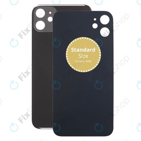 Apple iPhone 11 - Rear Housing Glass (Black)
