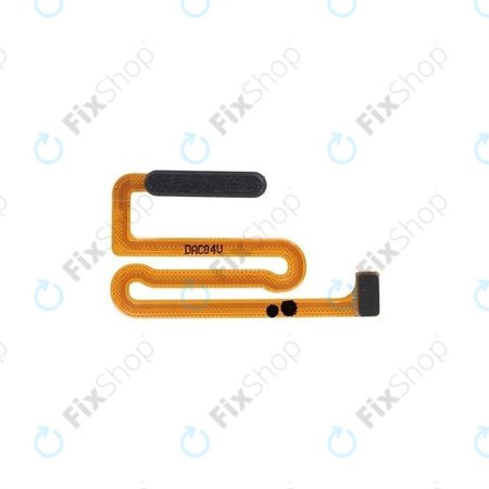 Samsung Galaxy A12 A125F - Fingerprint Sensor + Flex Cable (Black) - GH96-14087A Genuine Service Pack