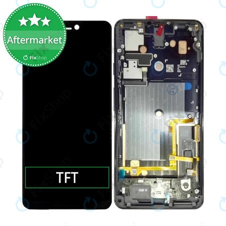 Google Pixel 3 XL - LCD Display + Touch Screen + Frame (Just Black) TFT