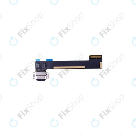 Apple iPad Mini 4, Mini 5 - Charging Connector + Flex Cable (Black)