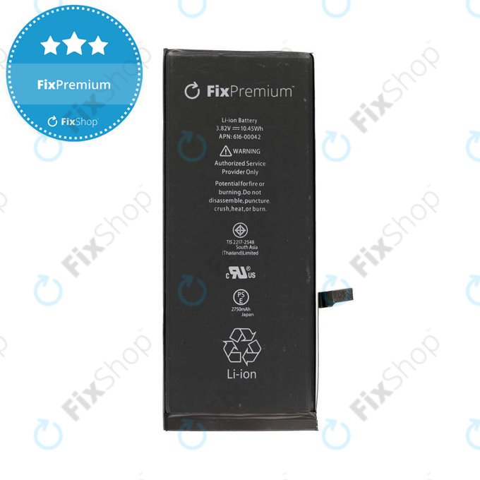 Battery for iPhone 6S Plus, 2750mAh, FixPremium