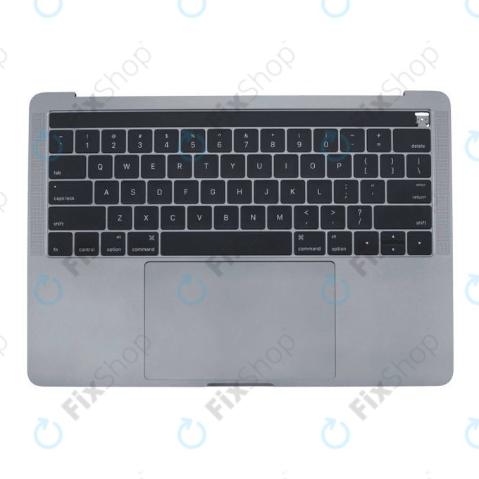 Apple MacBook Pro 13" A1706 (Late 2016 - Mid 2017) - Top Keyboard Frame + Keyboard US + Microphone + Trackpad + Speakers (Space Gray)