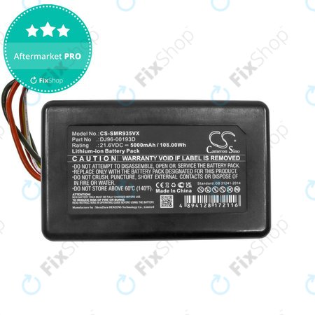 Samsung PowerBot R9350, R9250 - Battery DJ96-00193D Li-Ion 21.6V 5000mAh HQ