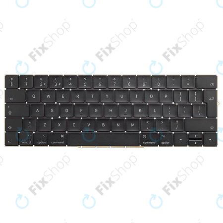 Apple MacBook Pro 13" A1706, 15" A1707 (Late 2016 - Mid 2017) - Keyboard UK