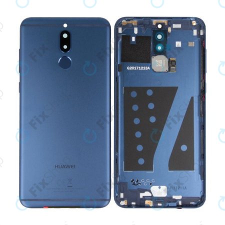 Huawei Mate 10 Lite - Battery Cover + Fingerprint Sensor (Aurora Blue) - 02351QQE, 02351QXM Genuine Service Pack