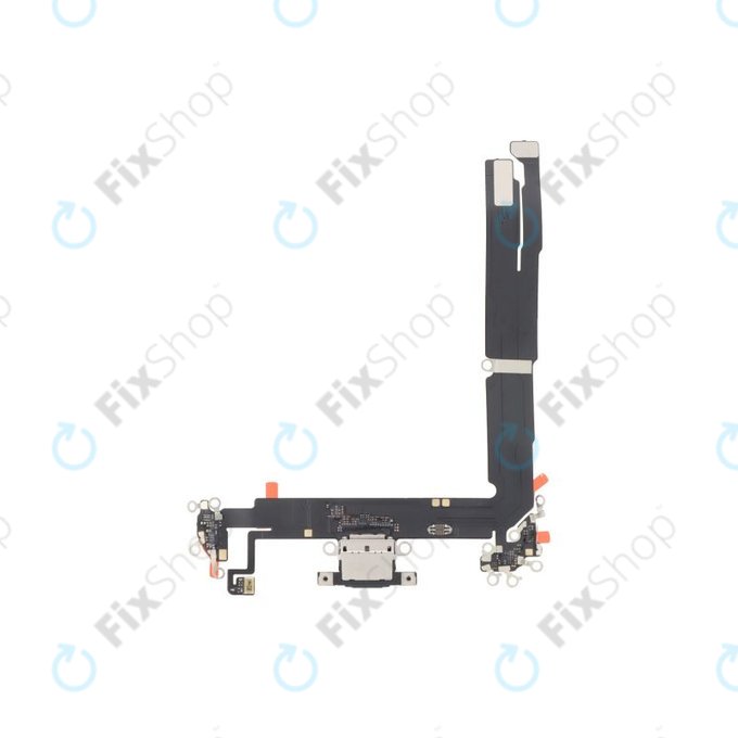 Apple iPhone 16 Plus - Charging Connector + Flex Cable (Black)
