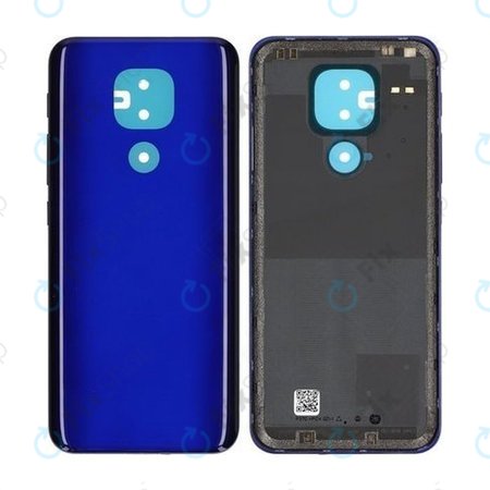 Motorola Moto G9 Play - Battery Cover (Sapphire Blue) - 5S58C17144 Genuine Service Pack