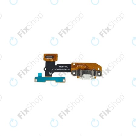 Lenovo Yoga TAB 3 YT3-X50 - Charging Connector + Side Buttons Flex Cable - 5F78C03560