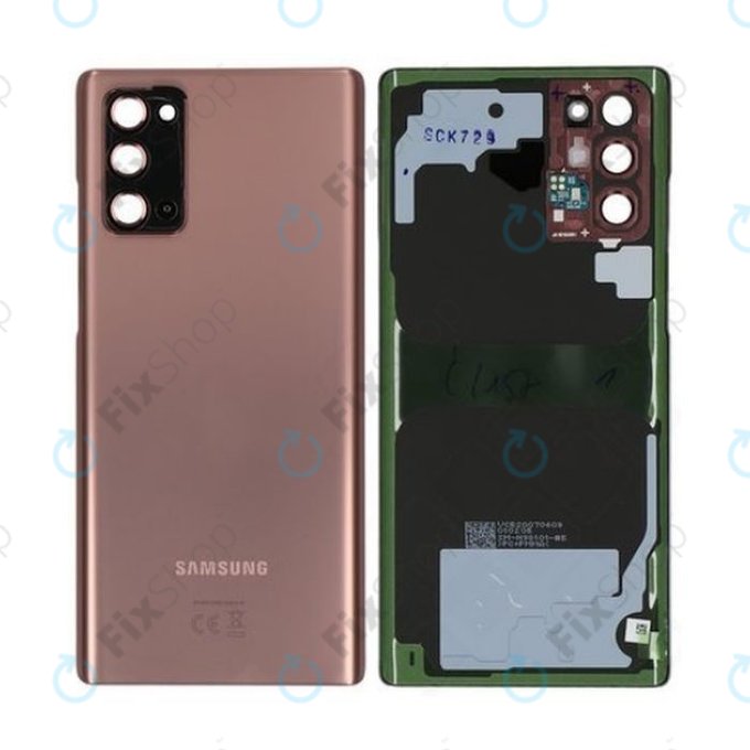 Samsung Galaxy Note 20 N980B - Battery Cover (Mystic Bronze) - GH82-23298B Genuine Service Pack