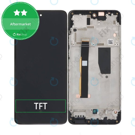 Motorola Moto G84 XT2347 - LCD Display + Touch Screen + Frame (Black) TFT