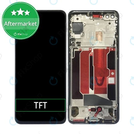 OnePlus Nord - LCD Display + Touch Screen + Frame (Black) TFT