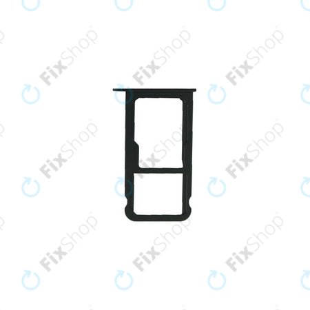 Huawei P10 Lite - SIM Tray (Black) - 51661EAW Genuine Service Pack