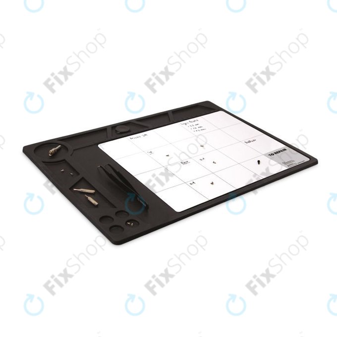 SBS - Magnetic Pro Pad for Screws and Small Parts 4in1, Black