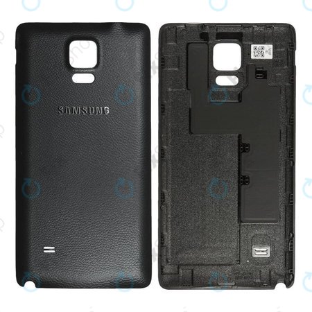 Samsung Galaxy Note 4 N910F - Battery Cover (Black) - GH98-34209B