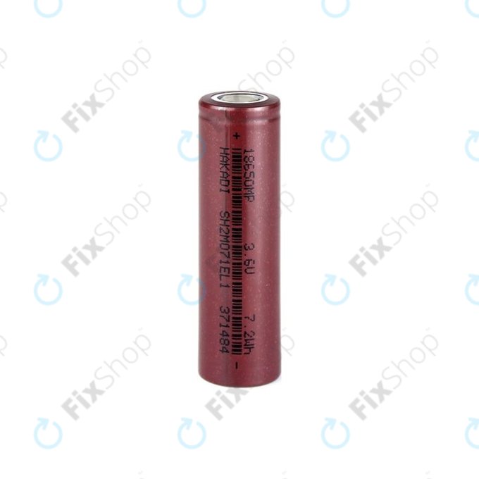 Battery Cell 18650 (Li-Ion, 2000mAh, 3.6V)