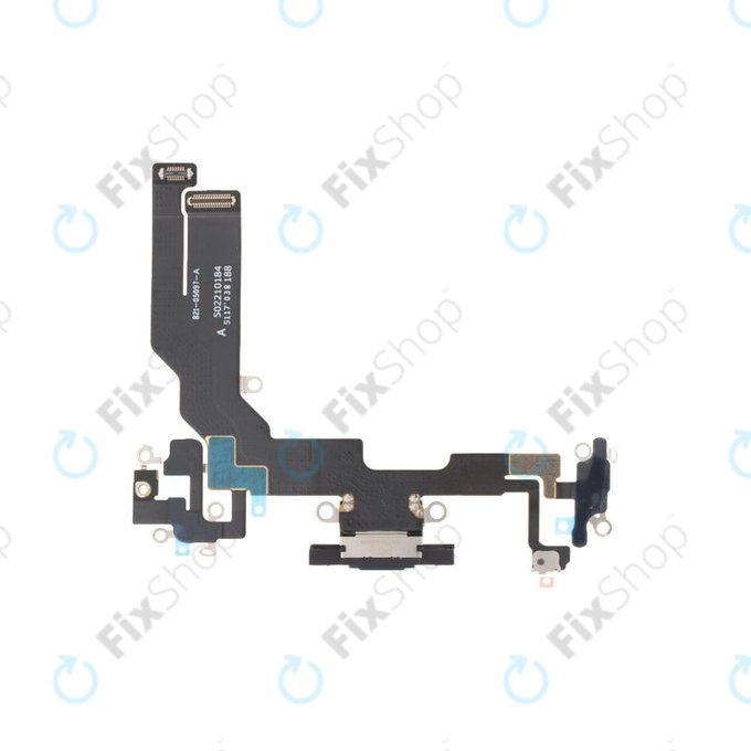 Apple iPhone 16e - Charging Connector + Flex Cable (Black)
