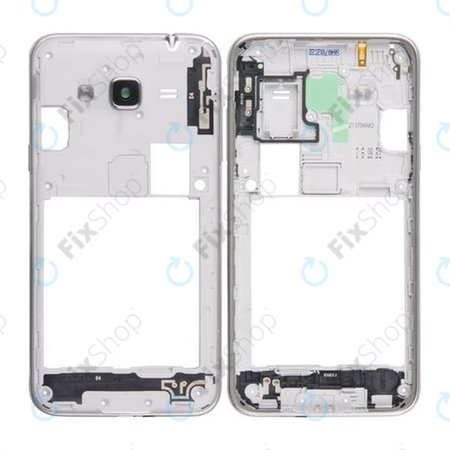 Samsung Galaxy J3 J320F (2016) - Middle Frame (White) - GH98-39054A Genuine Service Pack