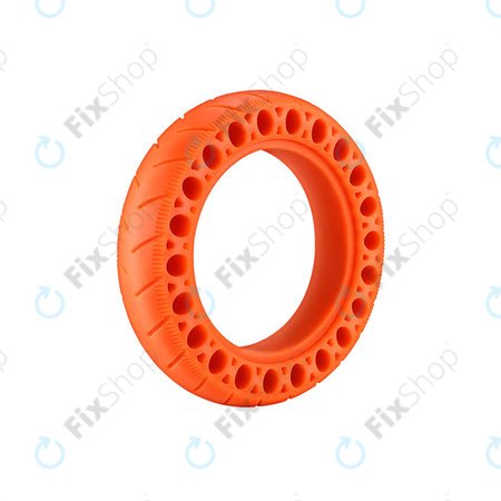 Xiaomi Mi Electric Scooter 1S, 2 M365, Essential, Pro, Pro 2 - Durable Full Tubeless Hole Tire (Orange)