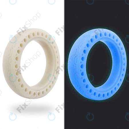 Xiaomi Mi Electric Scooter 1S, 2 M365, Essential, Pro, Pro 2 - Durable Full Tubeless Tire (Blue Fluorescent)