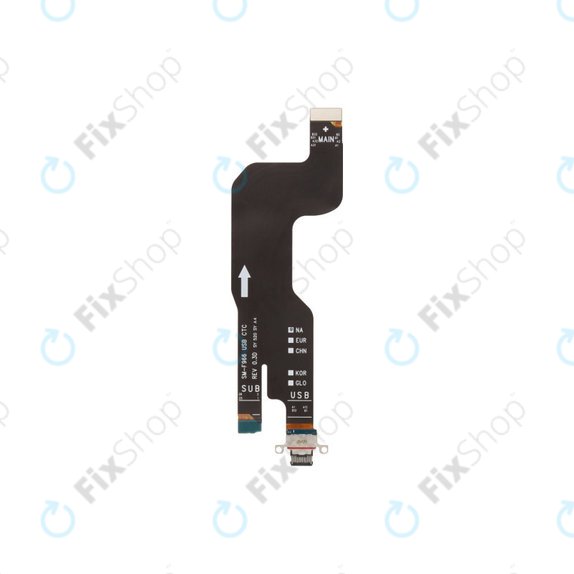 Samsung Galaxy Z Fold 7 F966B - Charging Connector + Flex Cable