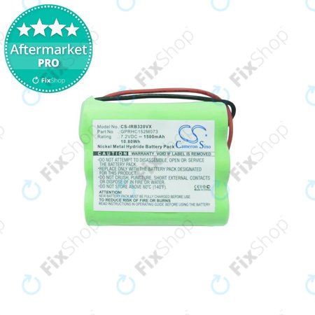 iRobot Braava 320, 321 - Battery GPRHC152M073, 4408927 Ni-MH 7.2V 1500mAh HQ