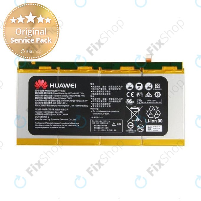 Huawei Matebook M3 - Battery HB25B7N4EBC 4300mAh - 24022218