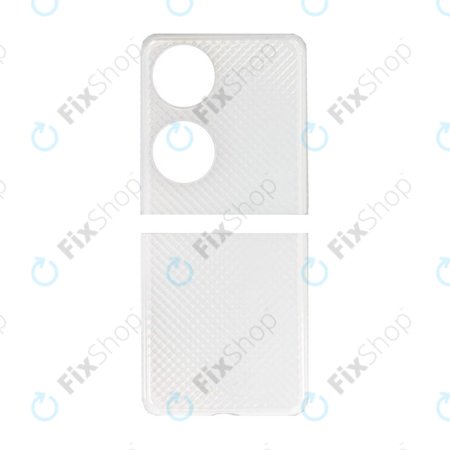 Huawei P50 Pocket BAL-AL00 BAL-L49 - Battery Cover (Silver) (Top + Bottom)