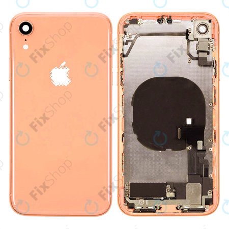 Apple iPhone XR - Rear Housing with Small Parts (Coral)