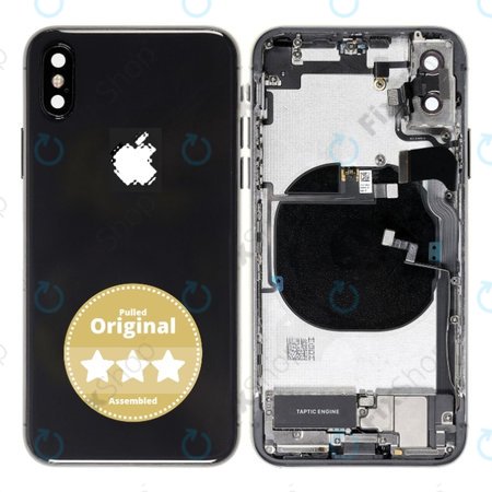 Apple iPhone XS - Rear Housing (Space Gray) Pulled